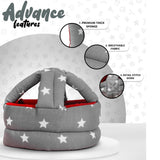 Padded baby protection cap providing safe head cushioning