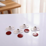Mini caster wheels with smooth steel ball rotation for furniture
