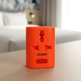 Multi device plug converter adapter with universal socket