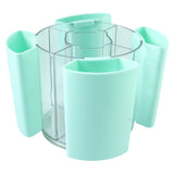 Multipurpose plastic pen holder doubling as kitchen utensil holder