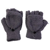 Fingerless warm gloves suitable for men and women in winter
