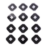 Close-up detail of soft cushion inserts in jewellery display box set