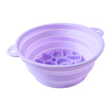 Silicone cleaning bowl in use for washing and soaking items