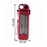 Red leakproof water bottle suitable for outdoor and fitness activities