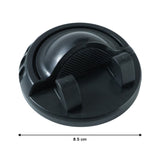 Detailed view of rotating mechanism on universal mobile phone holder