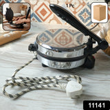 Compact electric roti maker appliance for quick chapati preparation