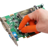 Rubber protective finger covers flexible for crafting and assembly work