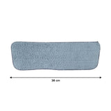 Flat mop microfiber cleaning cloth easy to attach and remove