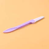 Facial hair razor for women’s grooming and eyebrow shaping