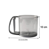 Compact culinary sifting tool ideal for home baking tasks