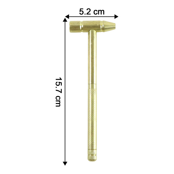 5-in-1 Small Hammer with Interchangeable Screwdriver Tips – Versatile Repair Tool