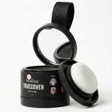 Fiber powder component of hairline color powder for scalp coverage