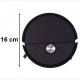 Light mopping robotic vacuum cleaner for simultaneous dust and floor care