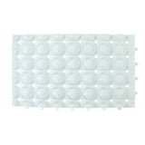 Flexible and durable anti-slip bath mat for shower floors