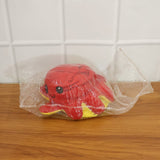 Portable reversible octopus plush toy for mood expression and stress relief